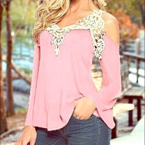 🎀Women's Crochet Bell-Sleeve Top💞